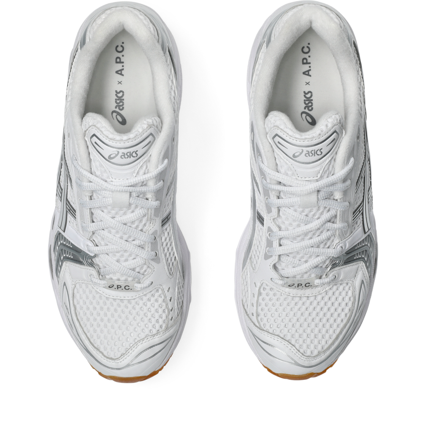 ASICS Gel-Kayano 14 A.P.C. White Pure Silver