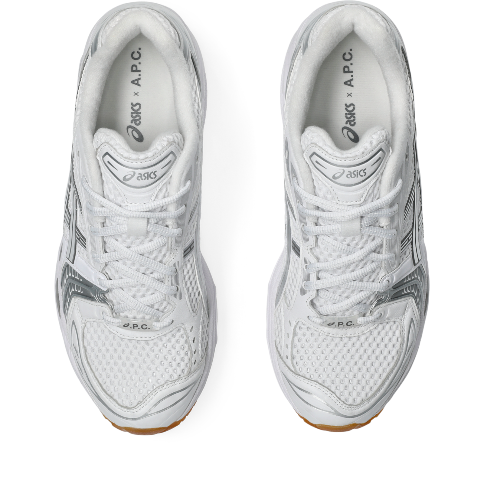 ASICS Gel-Kayano 14 A.P.C. White Pure Silver