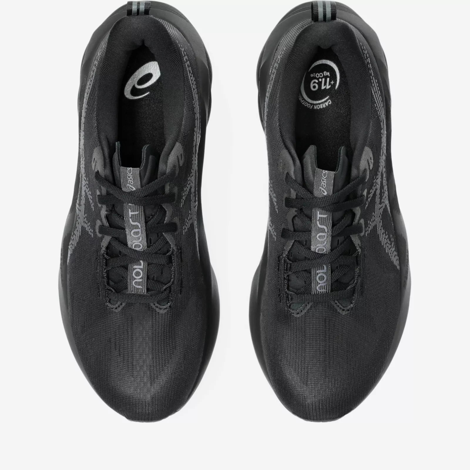 ASICS Novablast 5 Black Carrier Grey