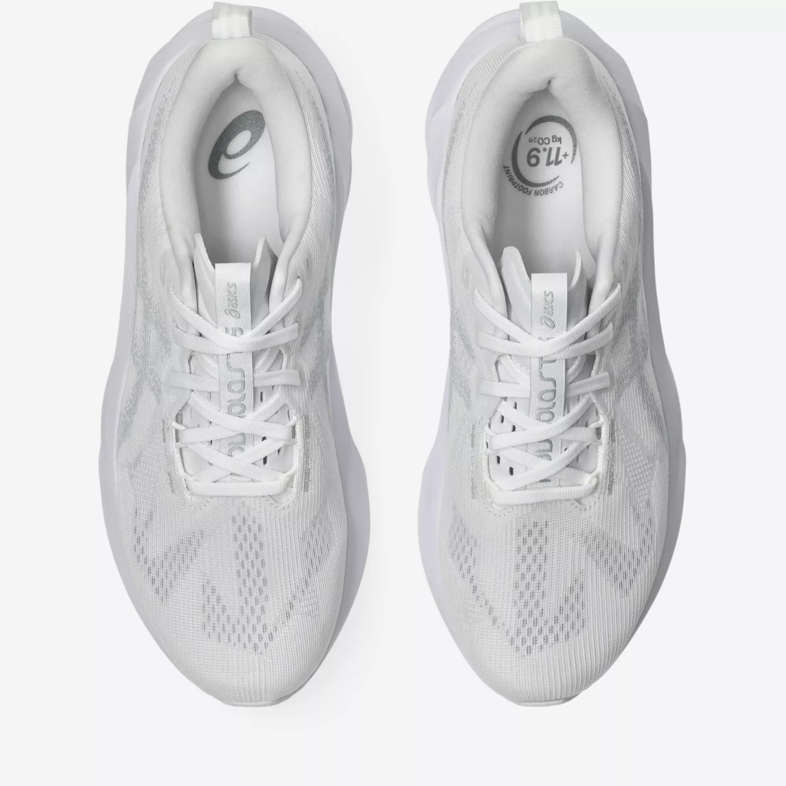 ASICS Novablast 5 White Piedmont Grey