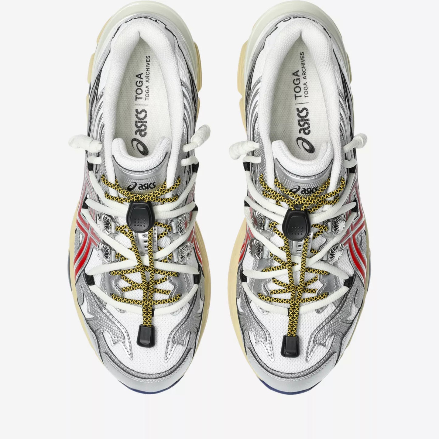 ASICS Gel-Cumulus 16 TOGA White Red Pure Silver