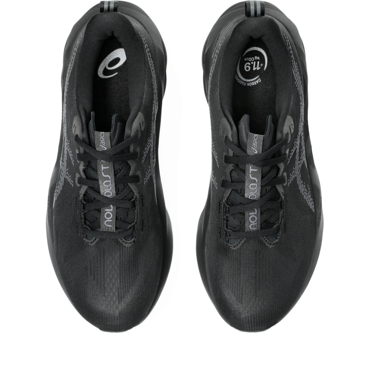 ASICS Novablast 5 Black Carrier Grey