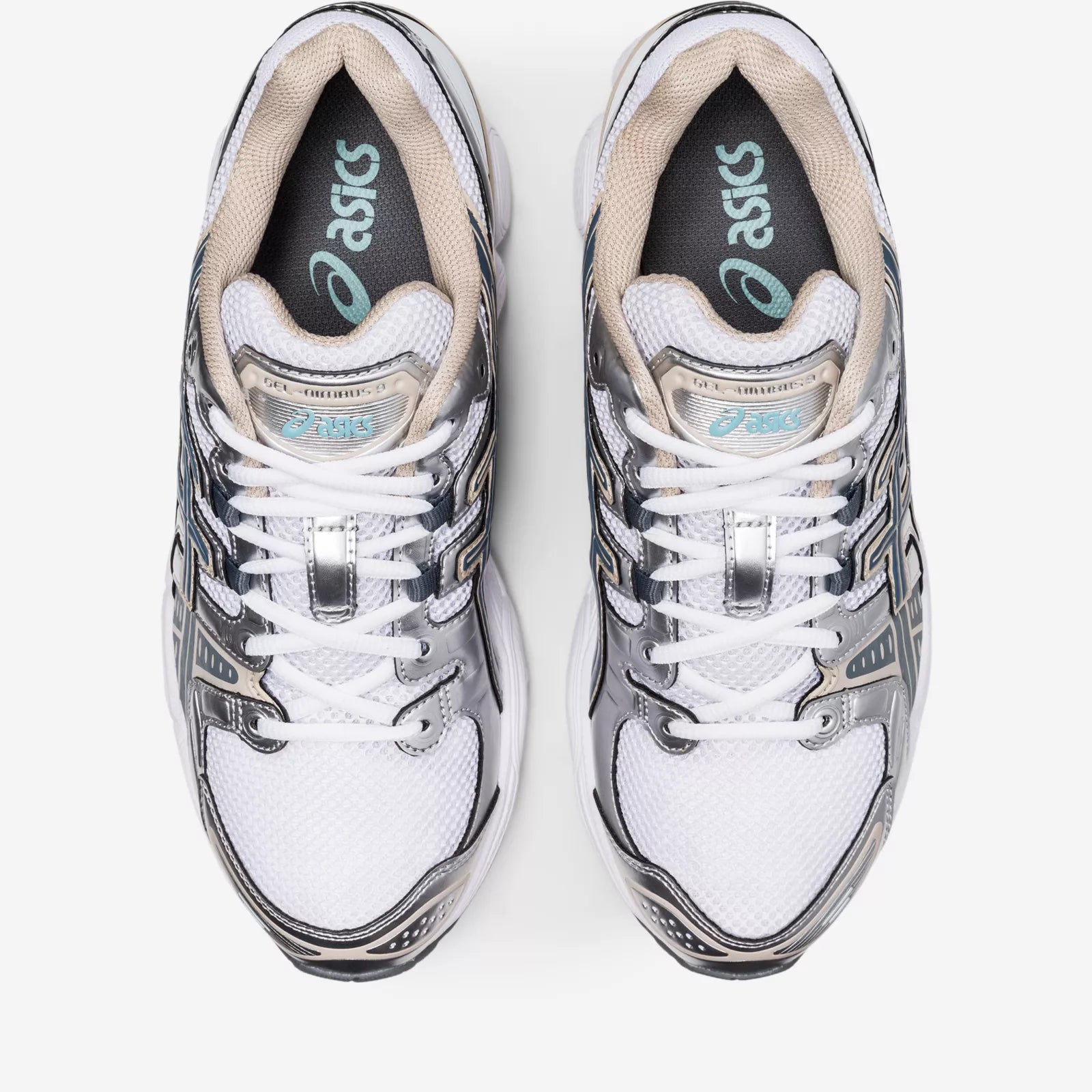 ASICS Gel-Nimbus 9 White Steel Grey