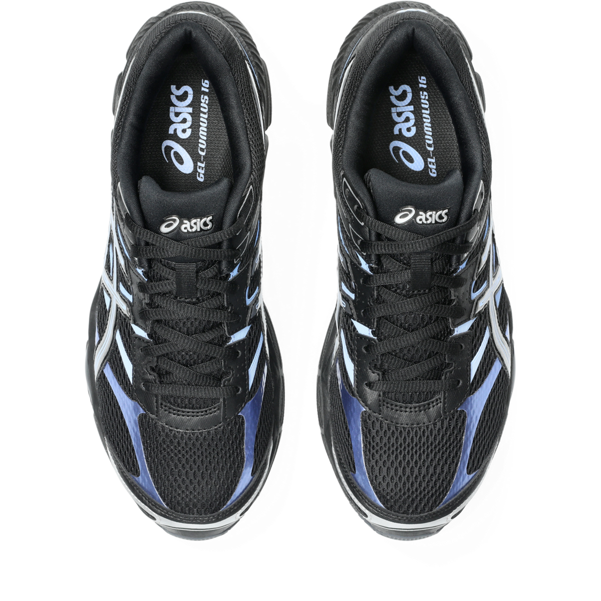 ASICS Gel-Cumulus 16 Black Pure Silver Blue
