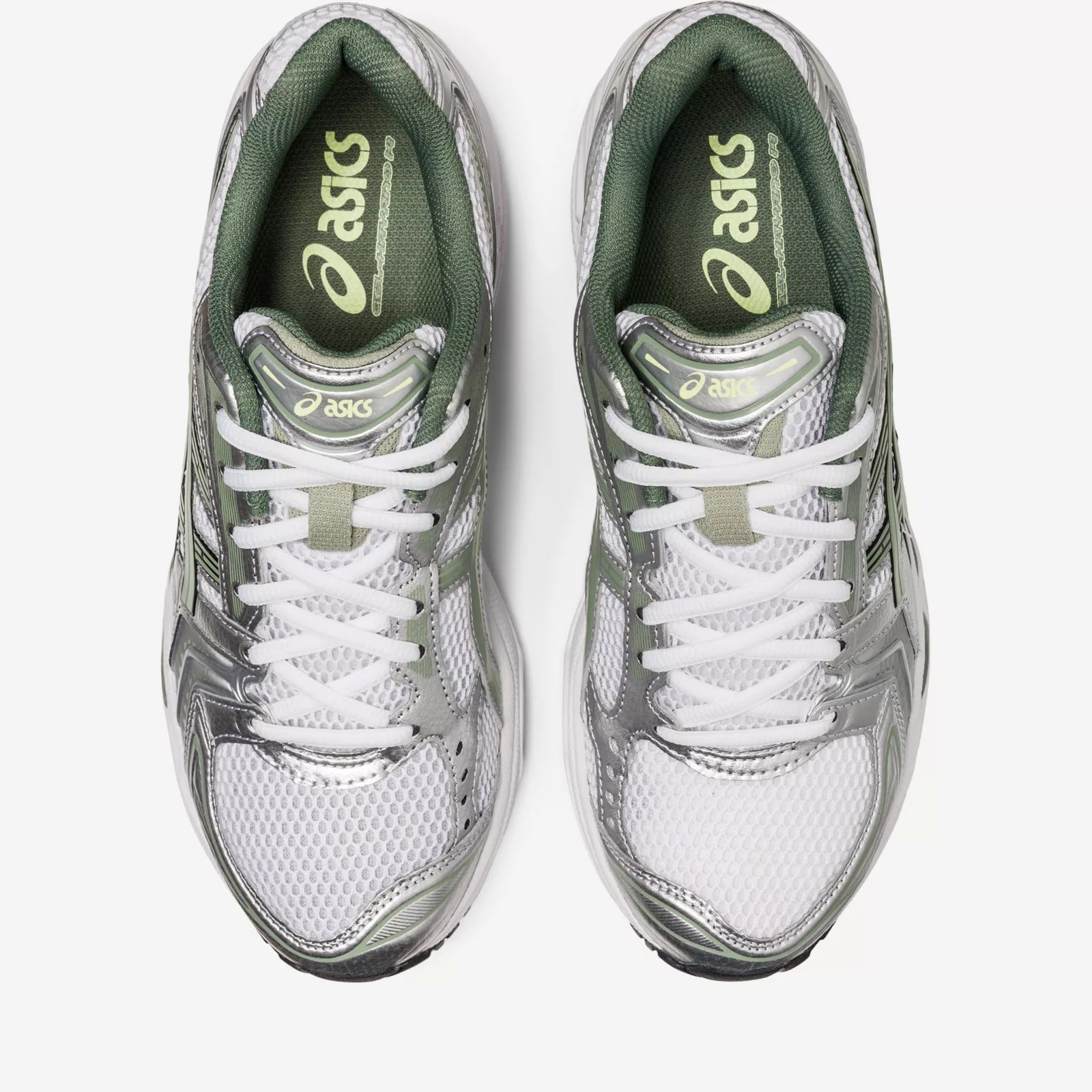 ASICS Gel-Kayano 14 White Pure Silver Slate Grey Sage