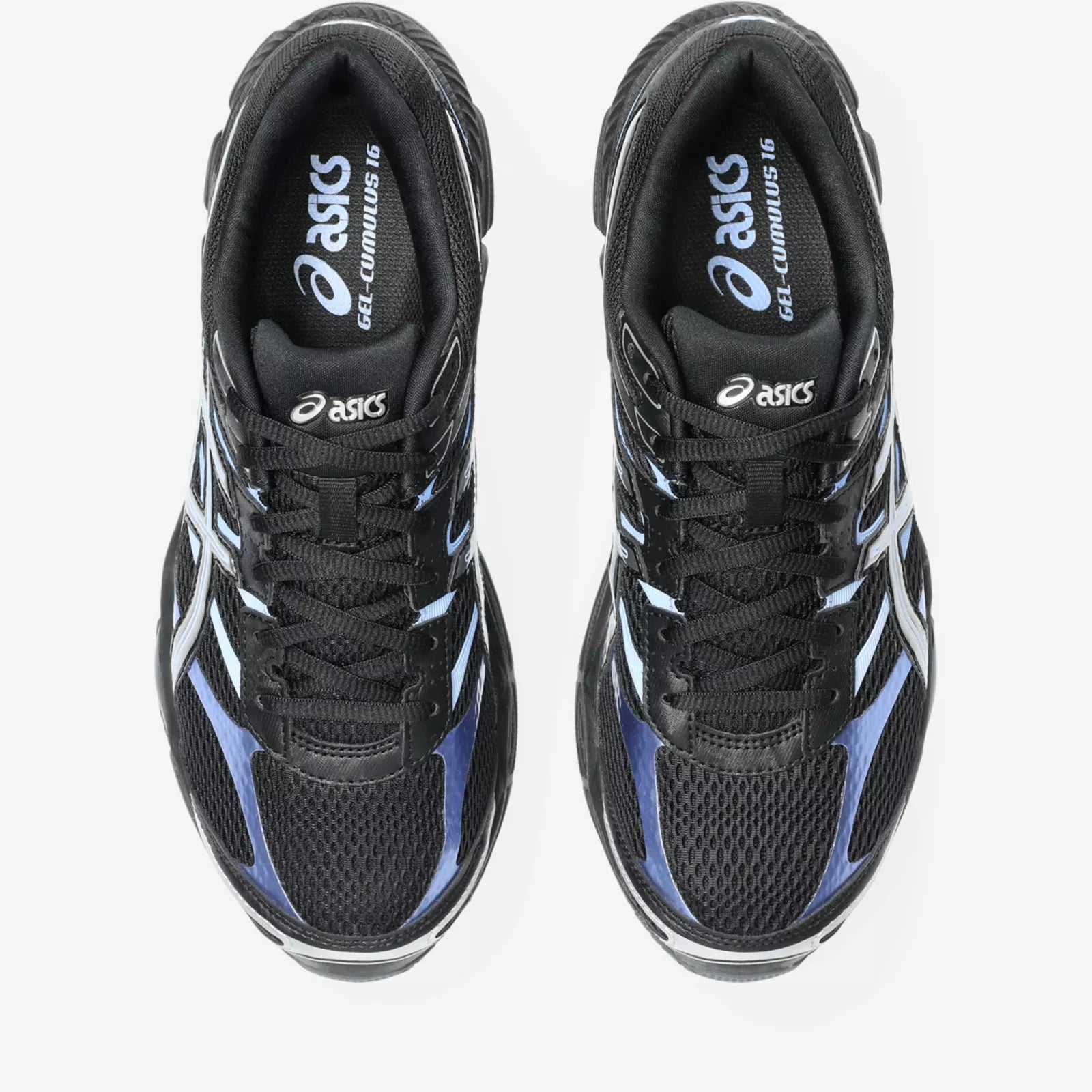 ASICS Gel-Cumulus 16 Black Pure Silver Blue