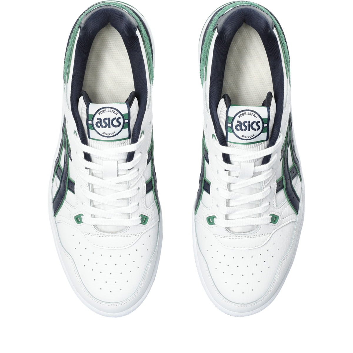 ASICS EX89 White Midnight Green