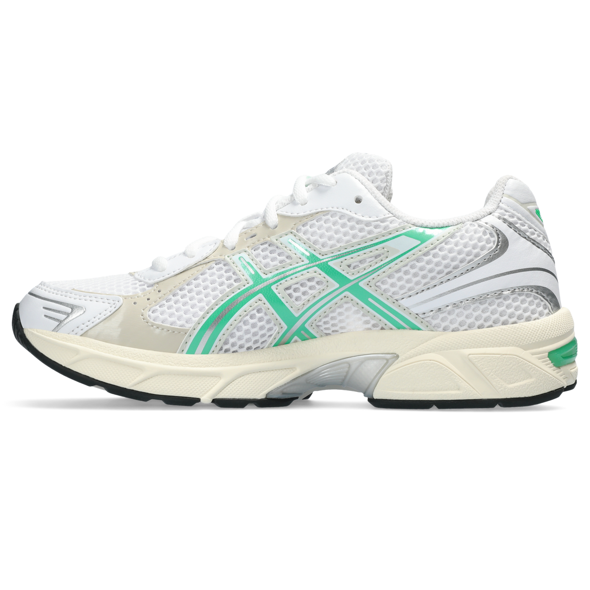 ASICS Gel-1130 White Malachite Green Off White Midsole (Women's)