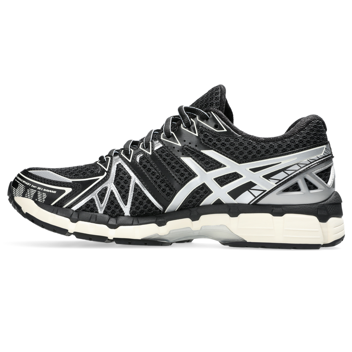 ASICS Gel-Kayano 20 Black Pure Silver