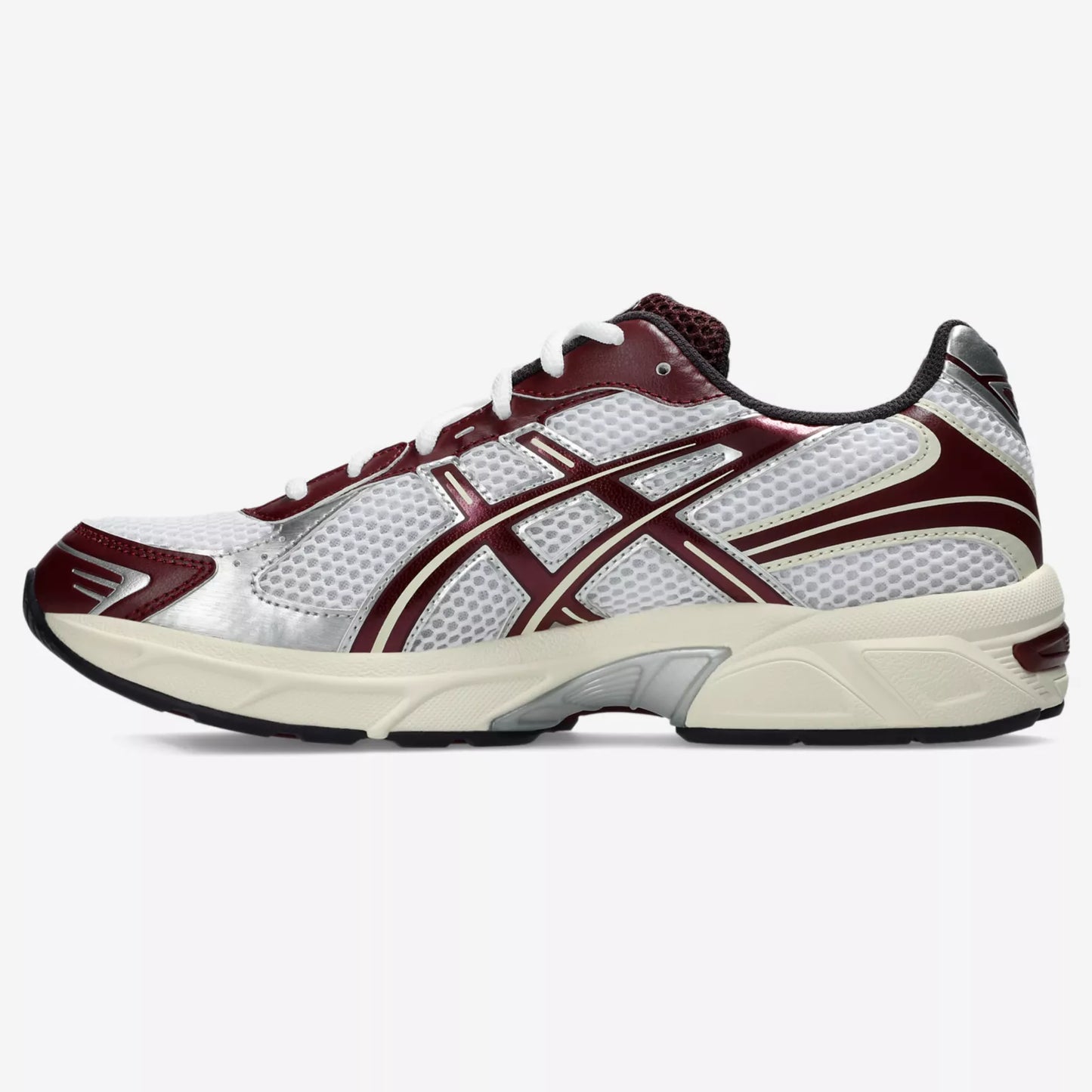 ASICS Gel-1130 White Maroon Banner