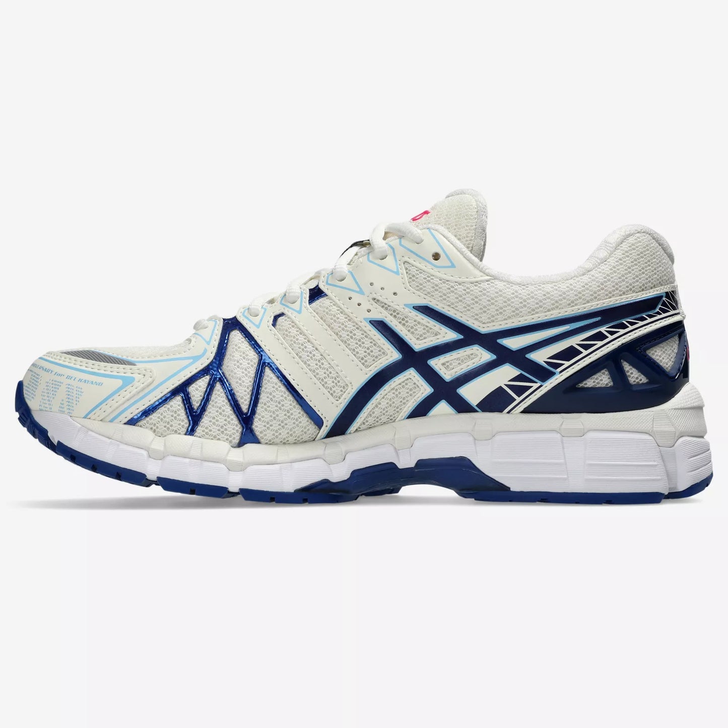 ASICS Gel-Kayano 20 Cream Blue Red