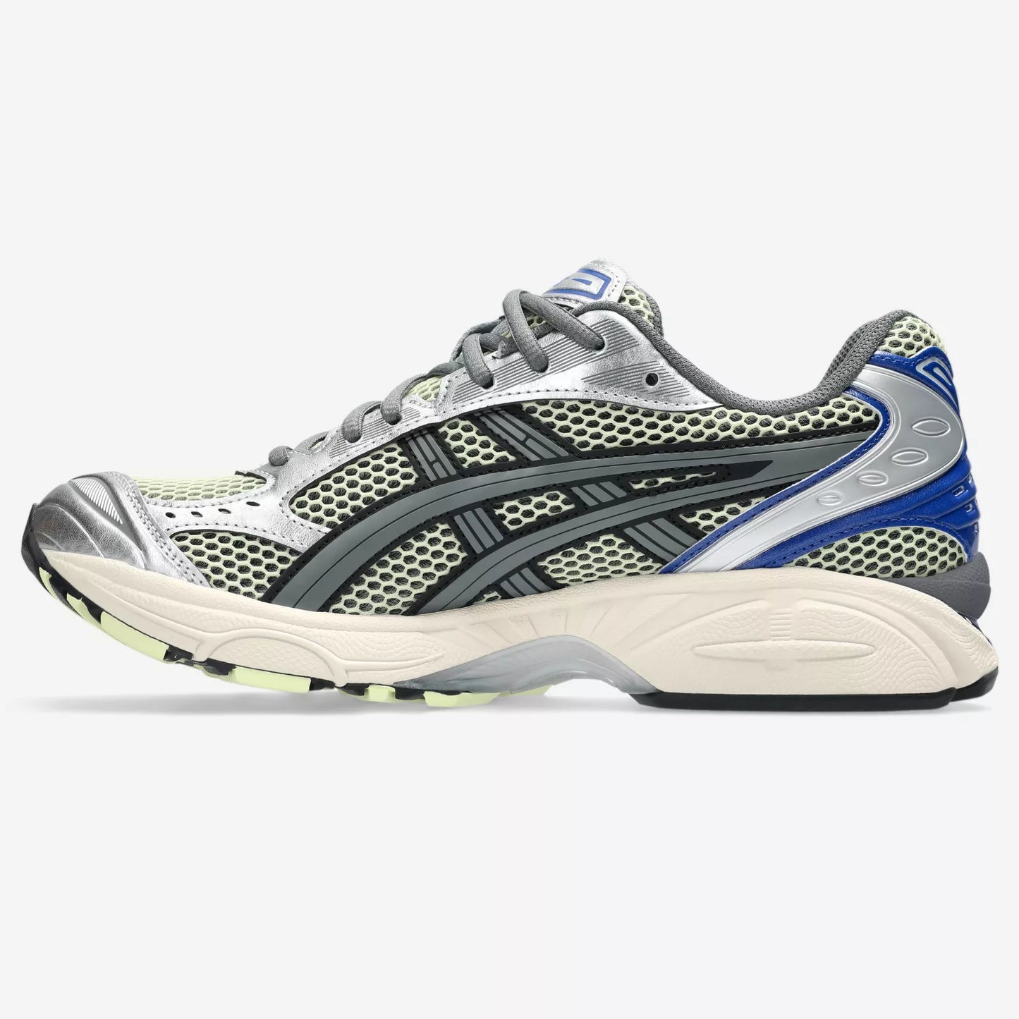 ASICS Gel-Kayano 14 Soft Yellow Asics Blue
