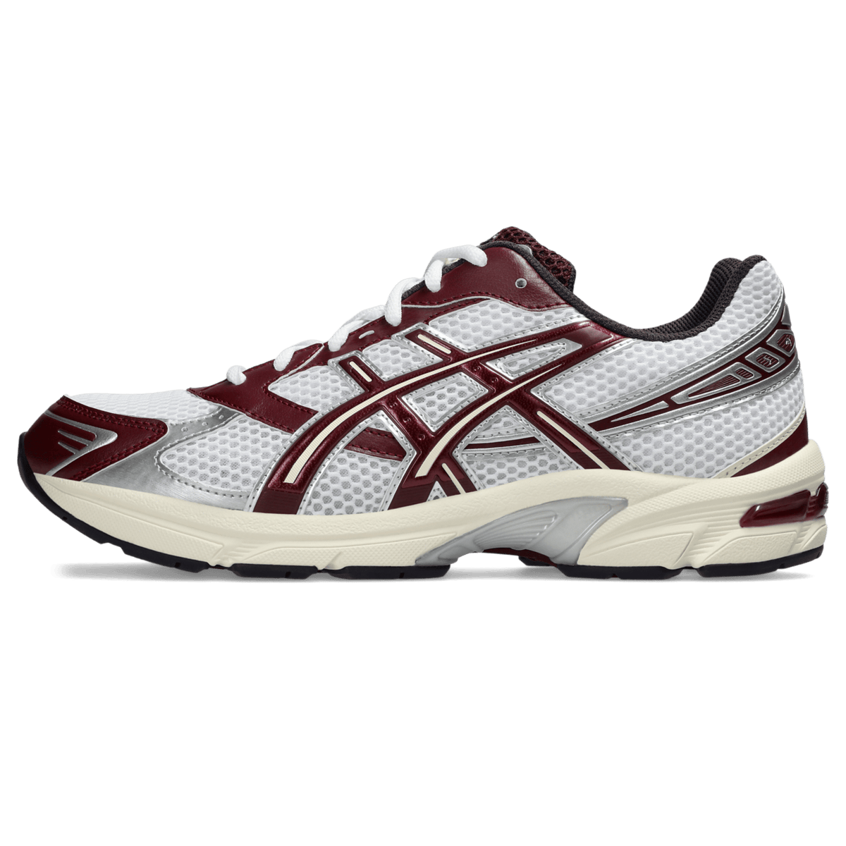 ASICS Gel-1130 White Maroon Banner