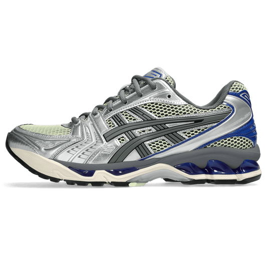 ASICS Gel-Kayano 14 Soft Yellow Asics Blue