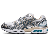 ASICS Gel-Nimbus 9 White Steel Grey