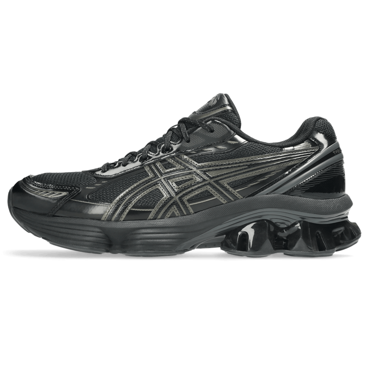 ASICS Gel-Kinetic Fluent Black Graphite Grey