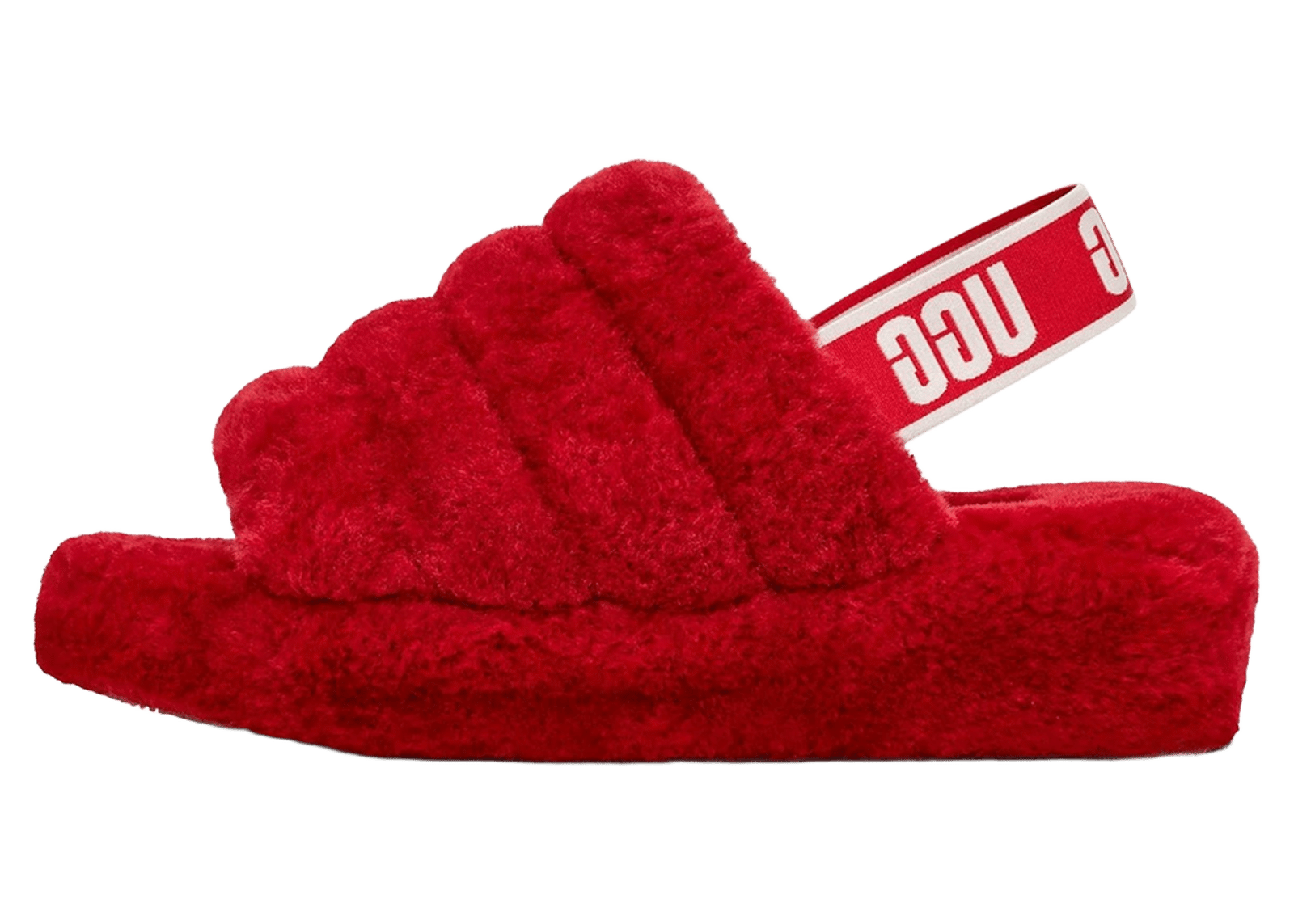 UGG Fluff Yeah Slide Ribbon Red (Women's)