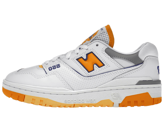 New Balance 550 White Vibrant Orange
