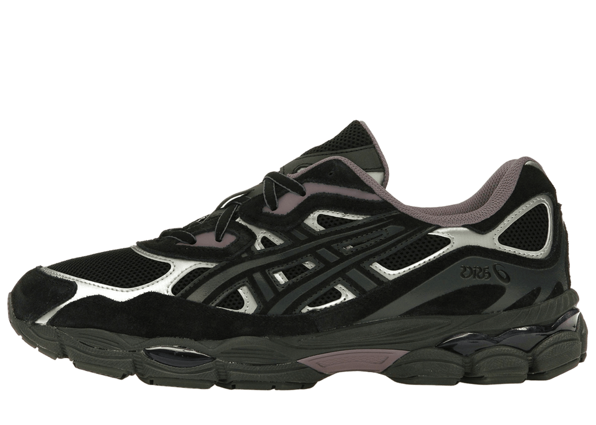 ASICS Gel-NYC Black Purple Graphite Grey