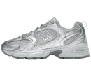 New Balance 530 Silver Metallic Raincloud Polka Dots