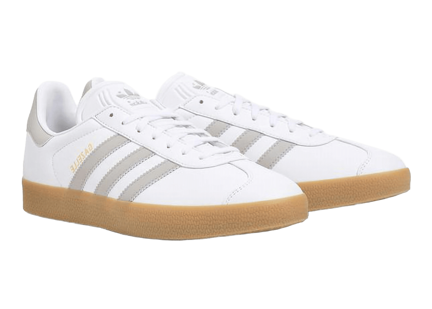 adidas Gazelle White Grey Gum