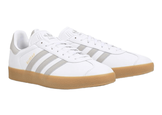 adidas Gazelle White Grey Gum
