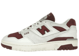 New Balance 550 Sea Salt Classic Crimson