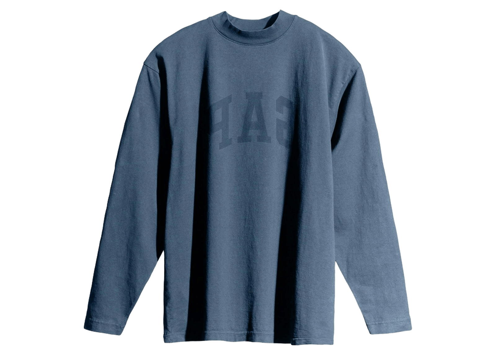 Tricou cu Mânecă Lungă Yeezy Gap Engineered by Balenciaga Dove Dark Blue