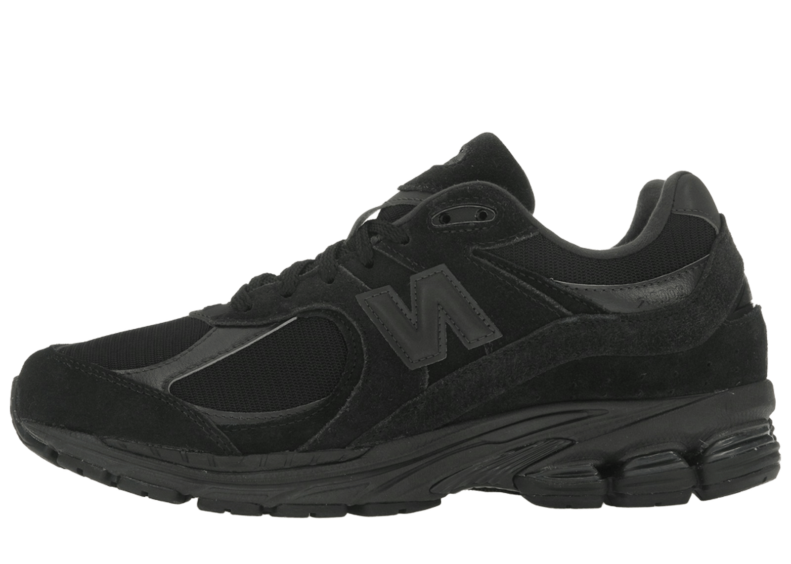 New Balance 2002R Triple Black Suede
