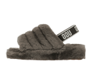 UGG Fluff Yeah Slide Charcoal (Women's)