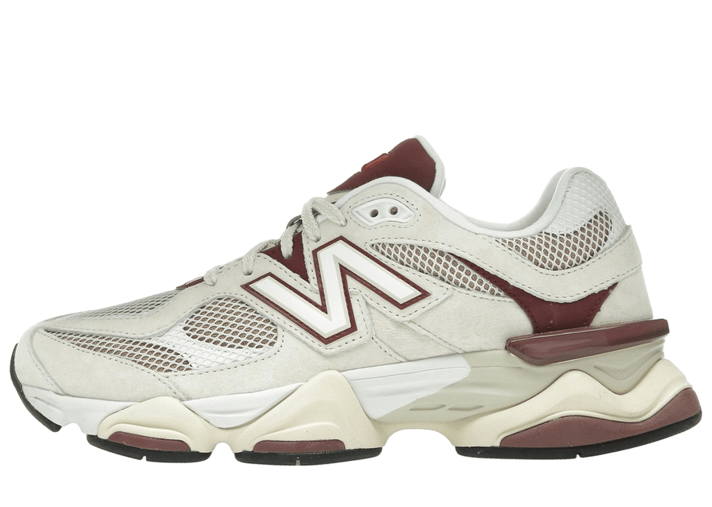 New Balance 9060 Linen Burgundy