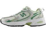 New Balance 530 Silver Metallic Mallard Green