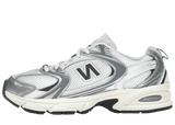 New Balance 530 Silver Metallic Black Cement