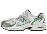 New Balance 530 White Nightwatch Green