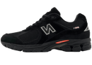 New Balance 2002R Black Castlerock Red