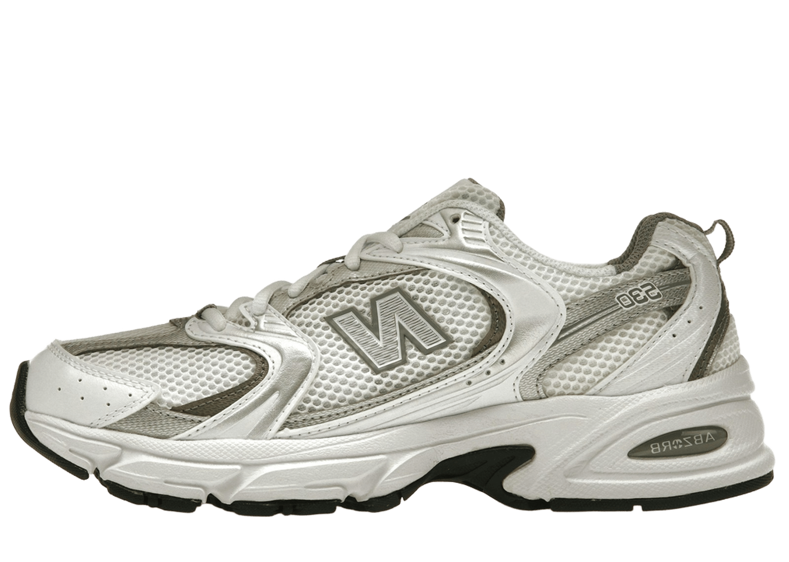 New Balance 530 White Silver Metallic