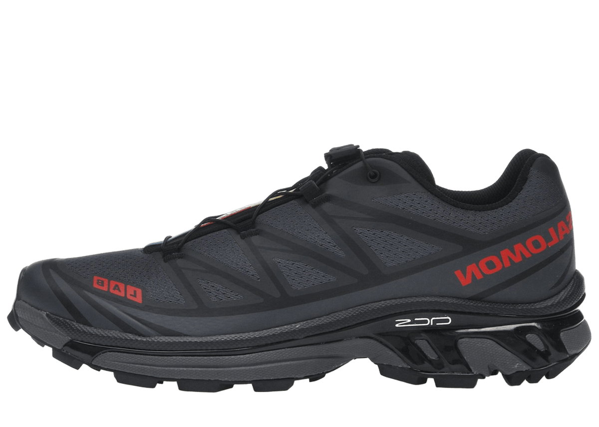 Salomon XT-6 JJJJound Black Fiery Red
