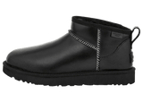 UGG Classic Ultra Mini LTHR Regen Boot Black (Women's)