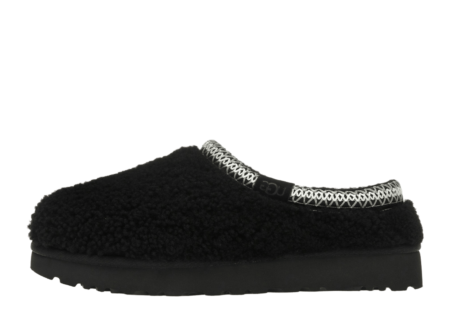 UGG Tasman Maxi Curly Slipper Black (Women's)