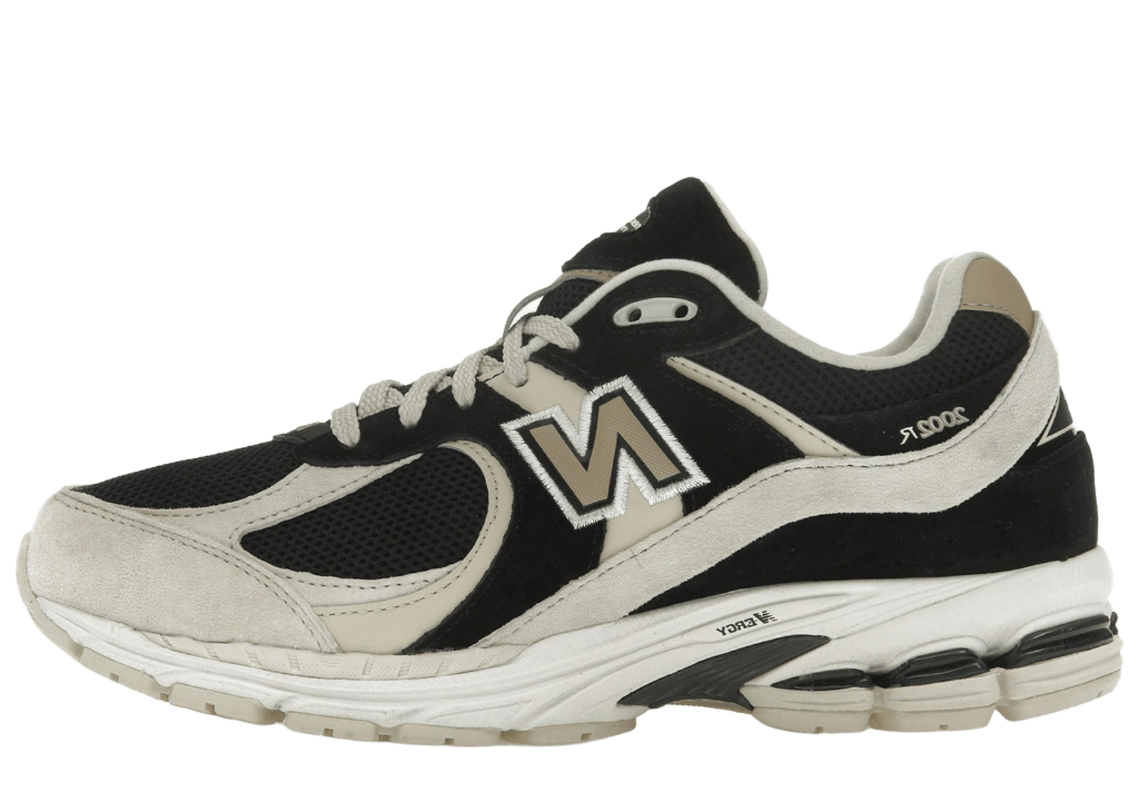 New Balance 2002R Black Beige Tan