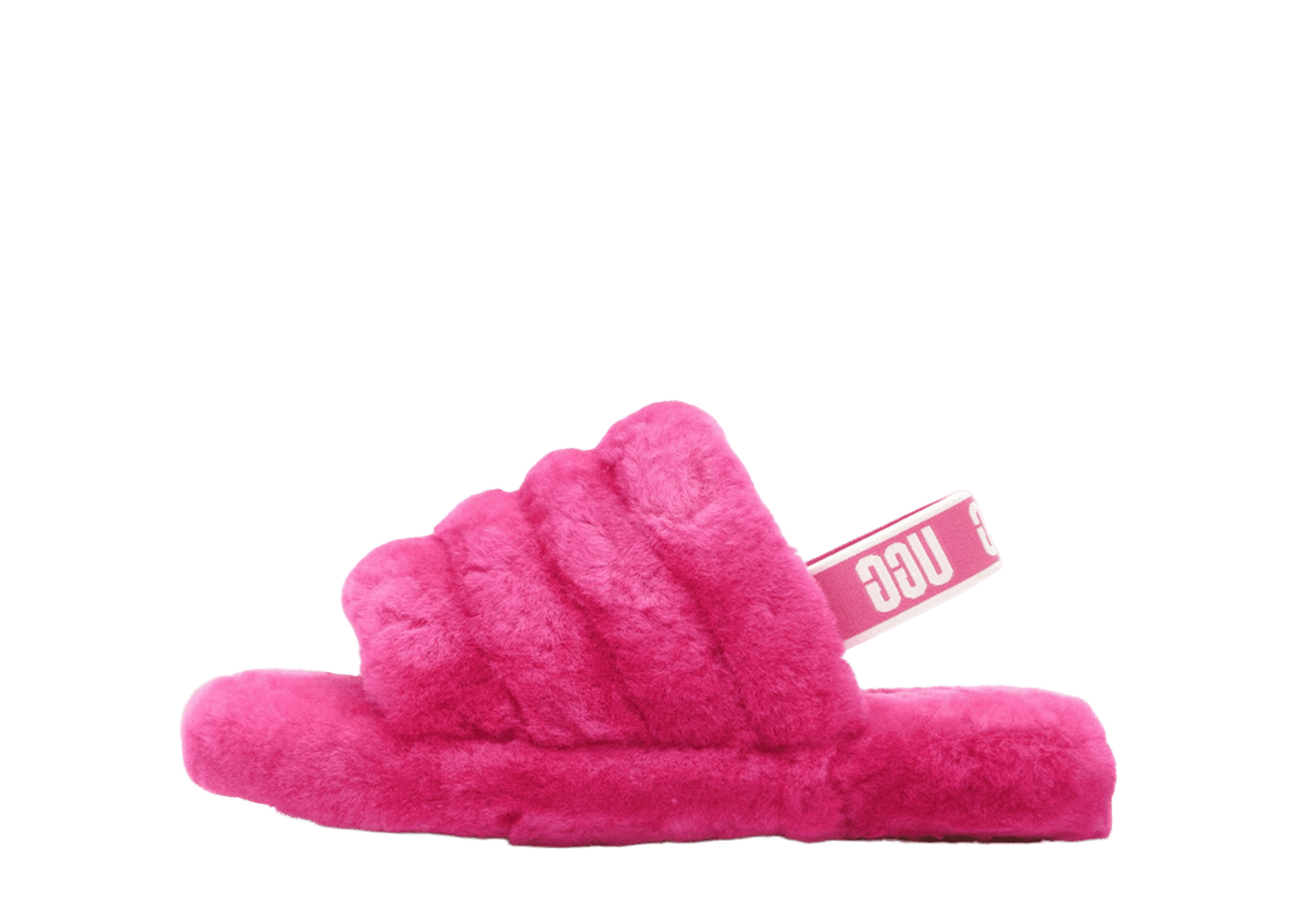 UGG Fluff Yeah Slide Rock Rose (Kids)
