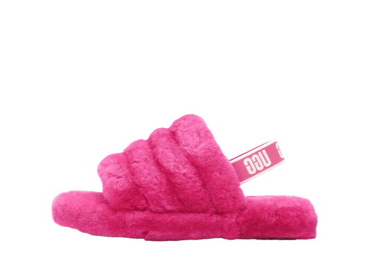 UGG Fluff Yeah Slide Rock Rose (Kids)