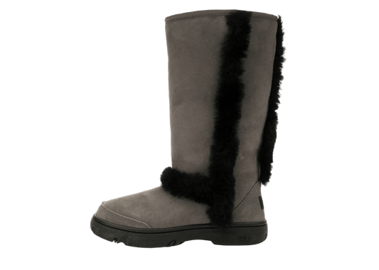UGG Sunburst Tall Boot Grey Black (Women's)