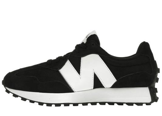 New Balance 327 Black White N Logo