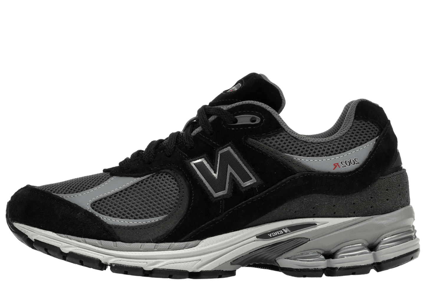 New Balance 2002R Black Castlerock Grey