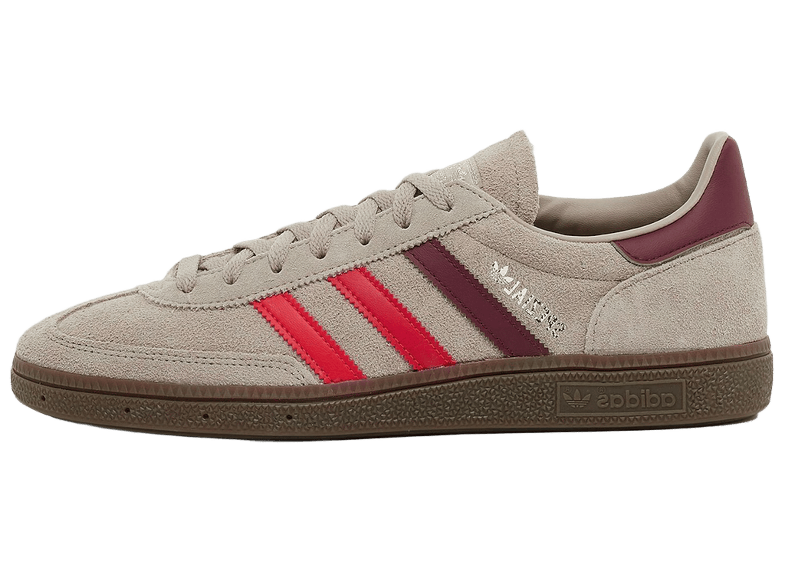 adidas Handball Spezial Silver Pebble Red