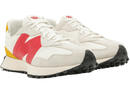 New Balance 327 Cream Red Yellow