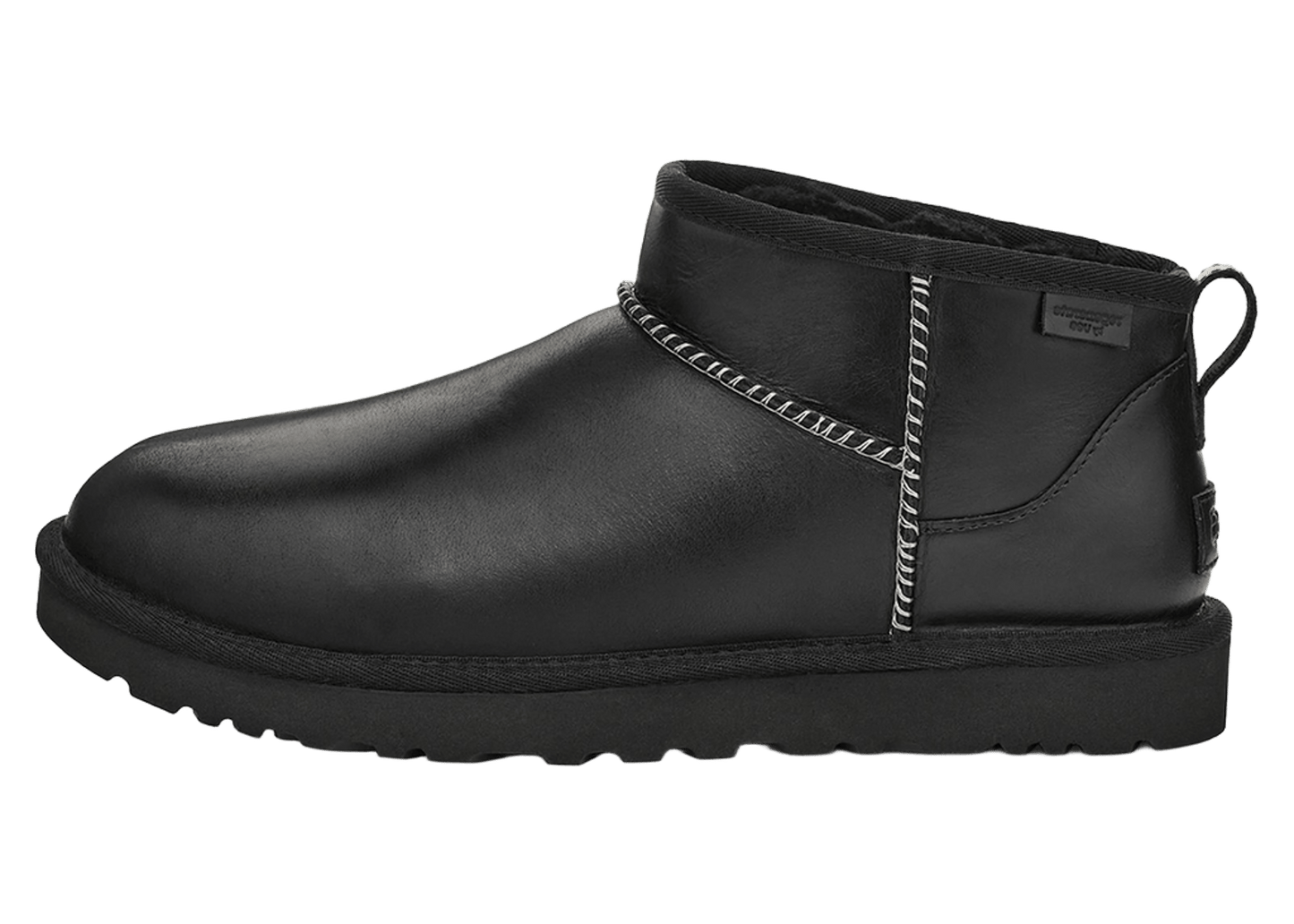 UGG Classic Ultra Mini LTHR Regen Boot Black