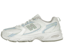 New Balance 530 White Light Chrome Blue Clay Ash