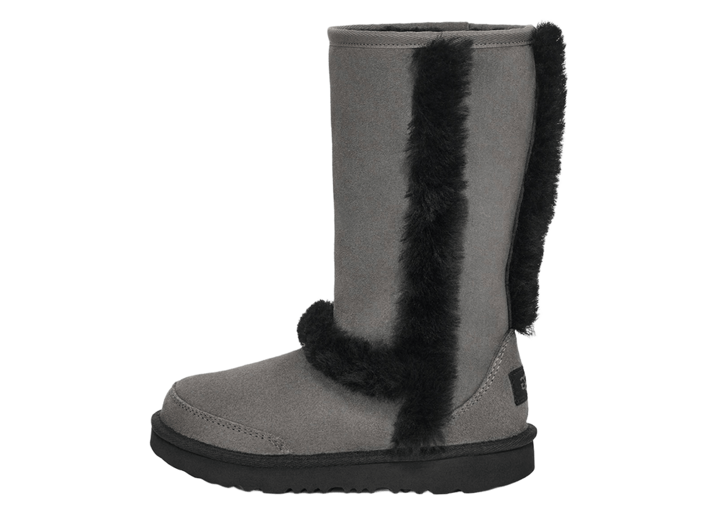 UGG Sunburst Tall Boot Grey Black (Kids)